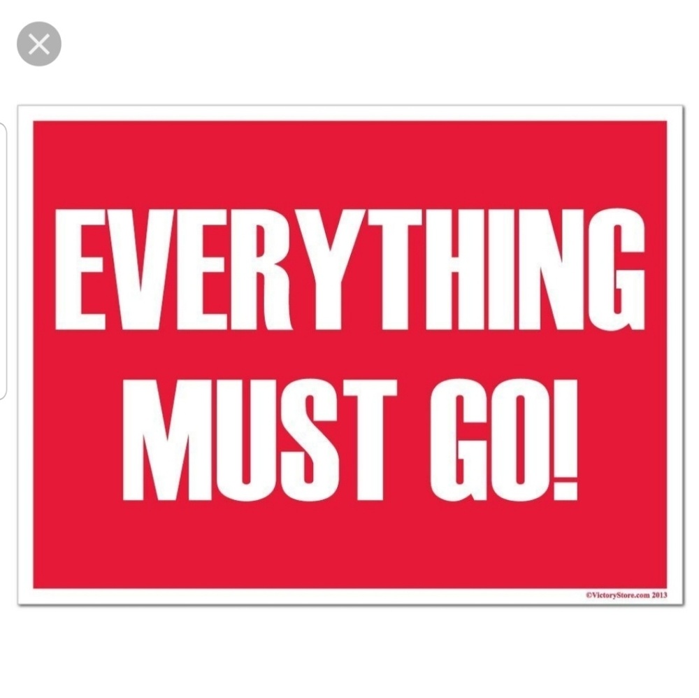 Make offer everything has to go!